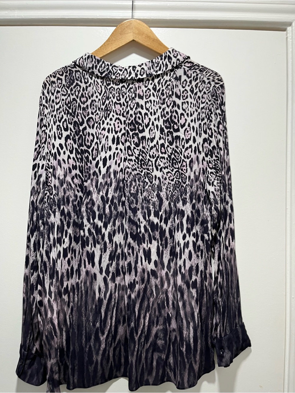 Ellie TAHARI Button Up Blouse XL - Picture 2 of 6